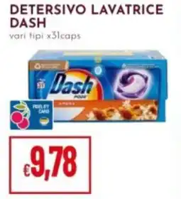 Pan Detersivo lavatrice DASH offerta