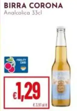 Pan BIRRA CORONA Analcolica offerta