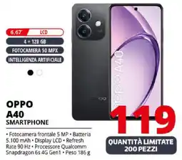 Comet OPPO A40 Smartphone offerta