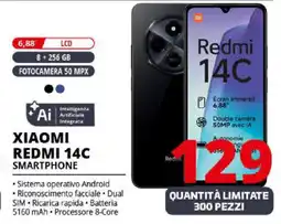 Comet Xiaomi redmi 14C smartphone offerta