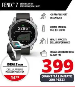 Comet Fenix smartwatch gps per superare ogni limite offerta