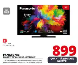Comet PANASONIC SMART TV 55" OLED UHD 4K 55Z80AEZ offerta