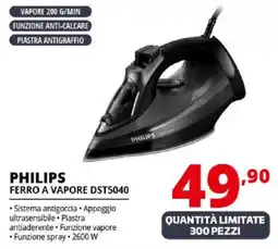 Comet Philips ferro a vapore DST5040 offerta