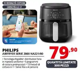 Comet PHILIPS AIRFRYER SERIE 2000 NA221/00 offerta