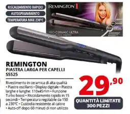 Comet Remington piastra larga per capelli S5525 offerta