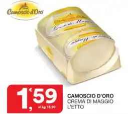 Sisa Camoscio D'Oro Crema di Maggio L'etto offerta
