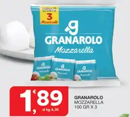 Sisa Granarolo mozzarella offerta