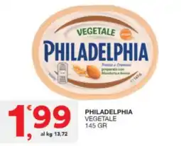 Sisa Philadelphia vegetale offerta