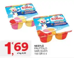 Sisa Nestlé fruttolo vari gusti offerta