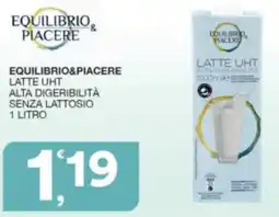 Sisa Equilibrio&piacere latte uht alta digeribilità senza lattosio offerta