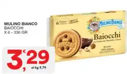 Sisa Mulino bianco baiocchi x 6 offerta