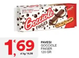 Sisa Pavesi gocciole finger offerta
