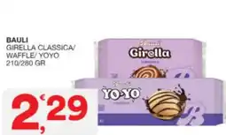 Sisa Bauli girella classica/ waffle/yoyo offerta