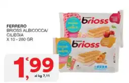 Sisa Ferrero brioss albicocca/ ciliegia offerta