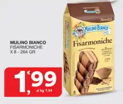 Sisa Mulino bianco fisarmoniche x8 offerta