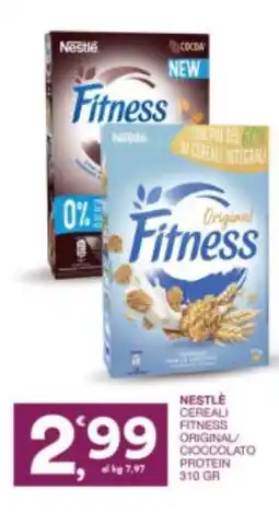 Sisa Nestle cereali fitness original/ cioccolato protein offerta