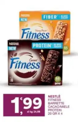 Sisa Nestle fitness barrette cacao/miele protein offerta