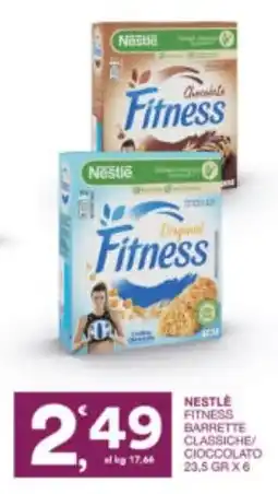 Sisa Nestle fitness barrette classiche cioccolato offerta