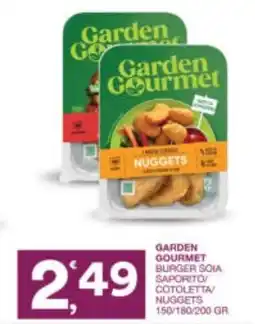 Sisa Garden gourmet burger soia saporito cotoletta/ nuggets offerta