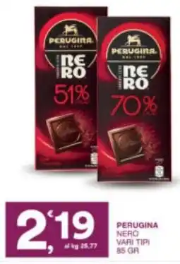 Sisa Perugina nero vari tipi offerta