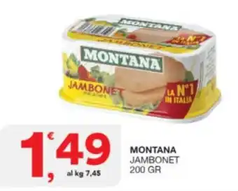 Sisa Montana jambonet offerta