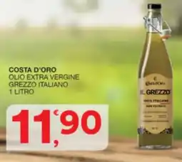 Sisa Costa d'oro olio extra vergine grezzo italiano offerta