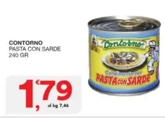 Sisa Contorno pasta con sarde offerta