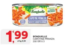 Sisa Bonduelle carotine primizia offerta
