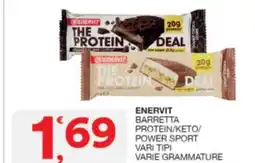 Sisa Enervit barretta protein/keto/ power sport vari tipi varie grammature offerta