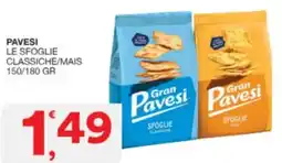 Sisa Pavesi le sfoglie classiche/mais offerta