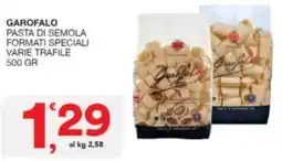 Sisa Garofalo pasta di semola formati speciali varie trafile offerta