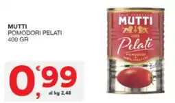 Sisa Mutti pomodori pelati offerta