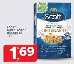 Sisa Scotti riso classico originario offerta
