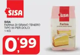 Sisa Sisa farina di grano tenero tipo 00 per dolci offerta