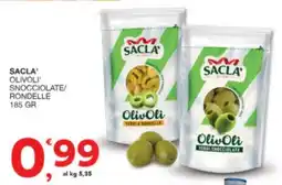 Sisa Sacla' olivoli' snocciolate/ rondelle offerta