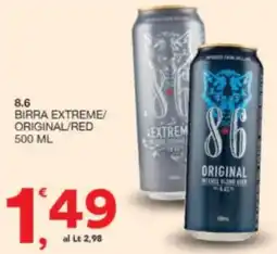 Sisa 6.6 Birra Extreme / Original/ Red offerta