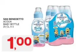 Sisa San benedetto acqua baby bottle offerta
