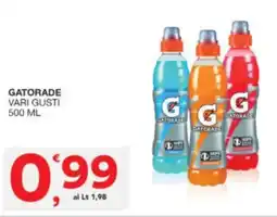Sisa Gatorade vari gusti offerta