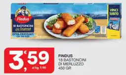Sisa Findus 18 bastoncini di merluzzo offerta