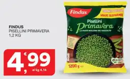 Sisa Findus pisellini primavera offerta
