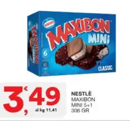 Sisa Nestlé maxibon mini 5+1 offerta