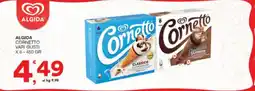 Sisa Algida cornetto vari gusti x6- offerta