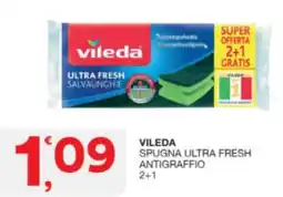 Sisa Vileda spugna ultra fresh antigraffio 2+1 offerta