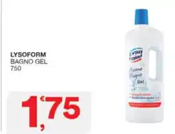 Sisa Lysoform bagno gel 750 offerta