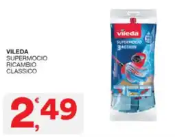 Sisa Vileda supermocio ricambio classico offerta