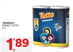Sisa Tenderly panno tutto x2 offerta