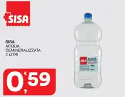 Sisa Sisa acqua demineralizzata offerta