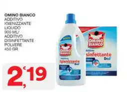 Omino bianco additivo igienizzante liquido additivo disinfettante polvere