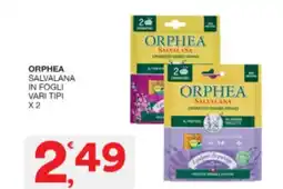 Sisa Orphea salvalana in fogli vari tipi x 2 offerta