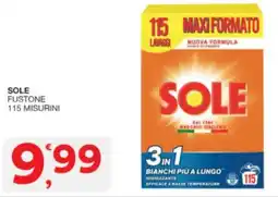 Sisa Sole fustone 115 misurini offerta